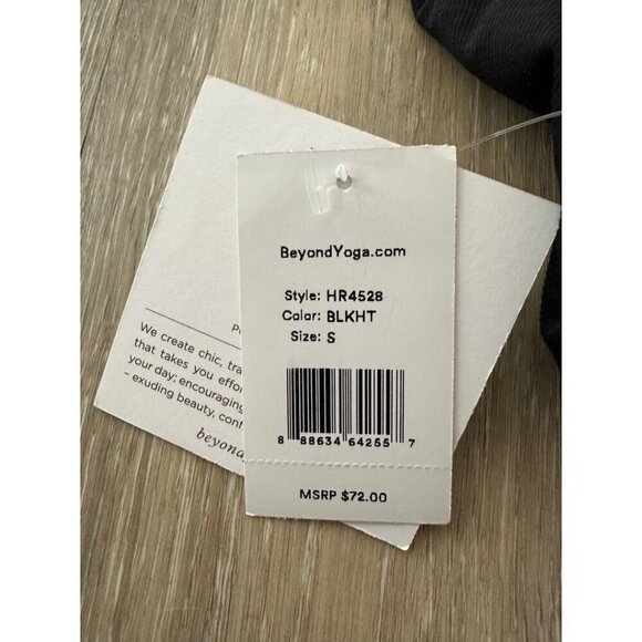 BeyondYoga Heather Rib‎ Favorite Lounge Cropped Tank size Small - Picture 3 of 3